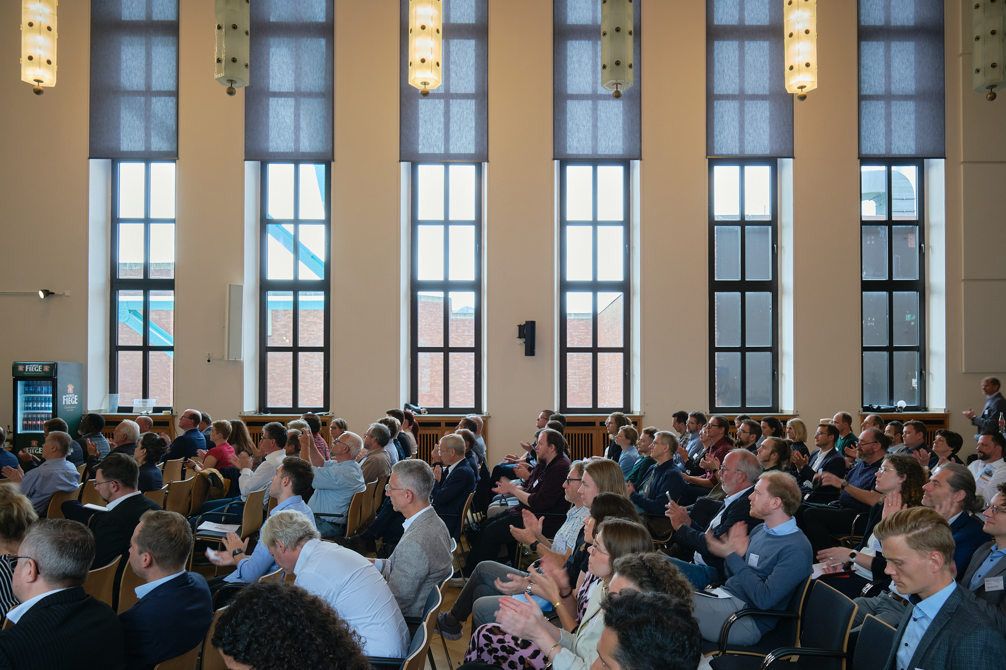 Das Publikum auf dem 20. Geothermiekonferenz in Bochum