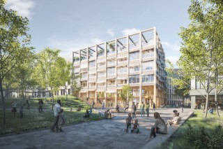 An Rande des neu entstehenden Platzes am Büchel plant Fraunhofer IEG seinen Institutsneubau, an dem Themen Geothermie und Wärmeversorgung geforscht wird. An Rande des neu entstehenden Platzes am Büchel plant Fraunhofer IEG seinen Institutsneubau, an dem Themen Geothermie und Wärmeversorgung geforscht wird.