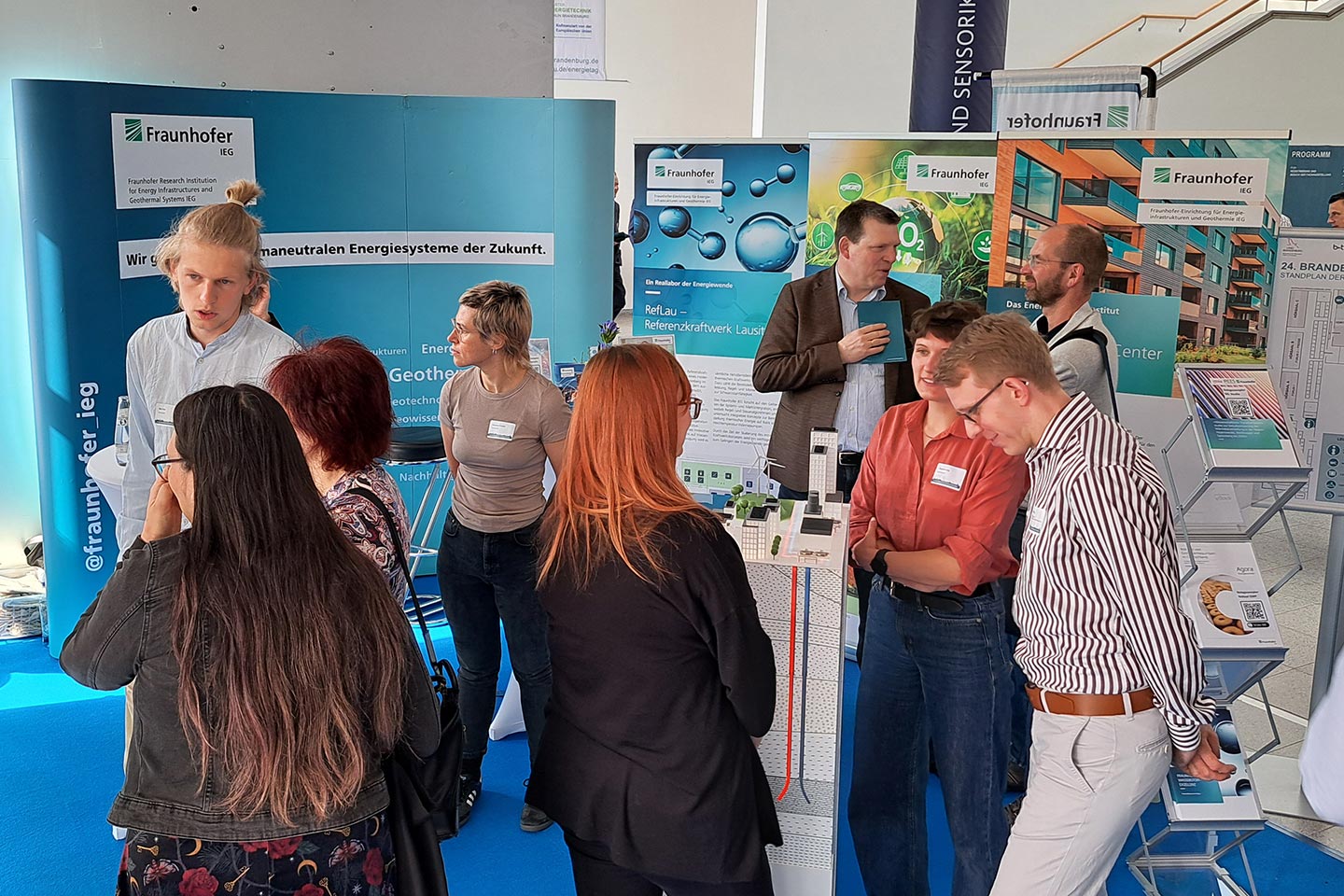 Fraunhofer IEG auf dem Brandenburger Energietag